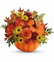 Teleflora's Warm Fall Wishes Bouquet from Carl Johnsen Florist in Beaumont, TX